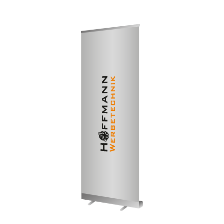 Roll-Up Budget | B 100 cm x H 200 cm | einseitig bedruckt